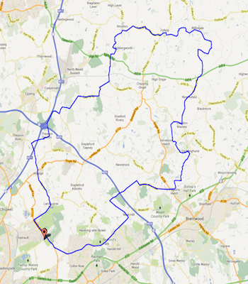 Essex Season Ender Medium Route Small