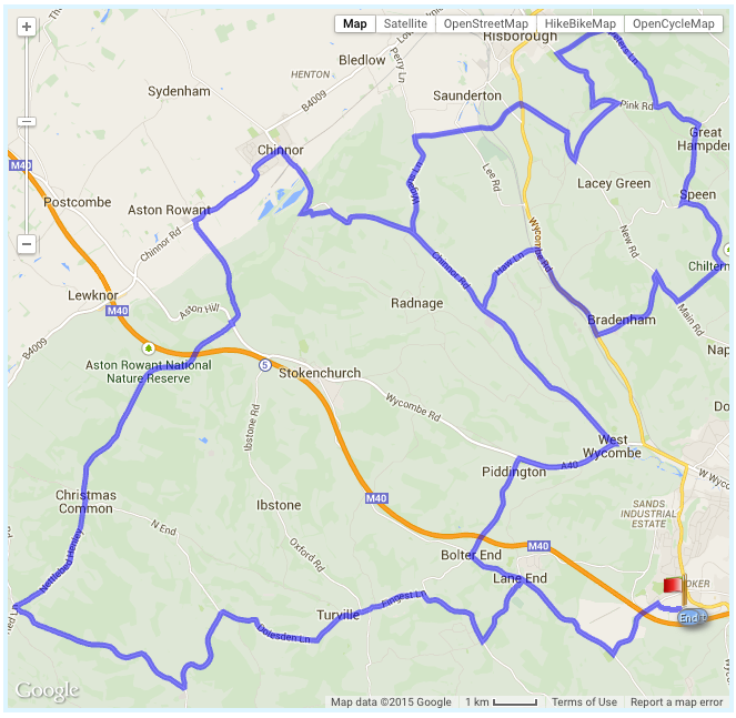 Gpsies map